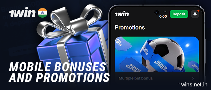 Bonuses for users of the 1Win mobile app